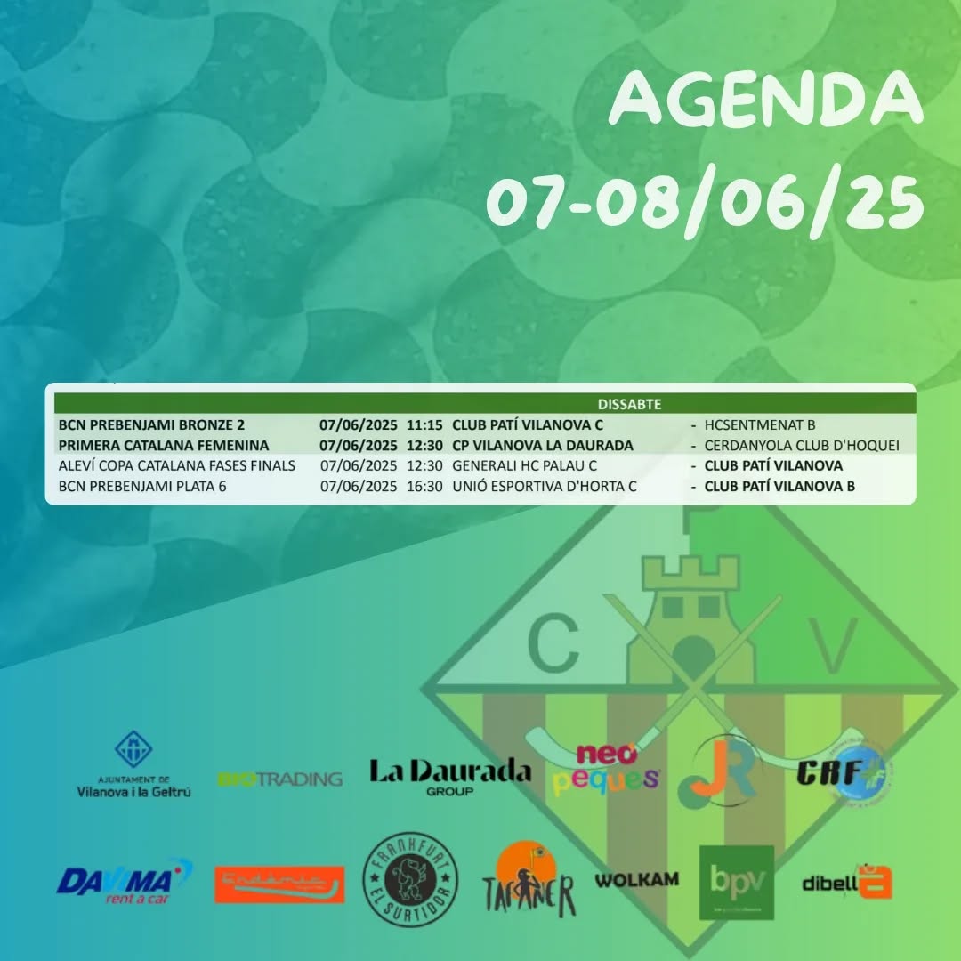 🗓 Agenda d'aquesta jornada
