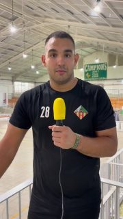 Les paraules de @joseloda i @marii_aguero01 abans dels partits del cap de setmana!💚🤍