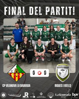 Empat davant el @chpbiguesiriells per 0-0!

Seguim treballant noies!💪🏻💚🤍