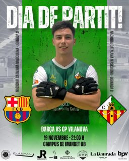 Dimecres disputarem la jornada 9 de Nacional Catalana!💚🤍

@fcbhoquei vs @cpvilanova 

19/11/25 🗓️
21:00h ⏰
Campus de Mundet UB 📍
Canal Blau Ràdio📻

Som-hi patí!💪🏻