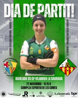 Dissabte disputarem la jornada 10 de Nacional Catalana!💚🤍

@igualadafhcp vs @cpvilanova 

22/11/25 🗓️
18:15 ⏰
Complex Esportiu de les Comes📍

Som-hi patí!💪🏻