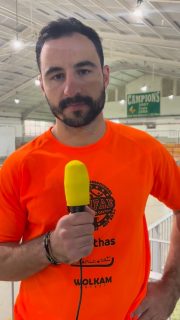 Les paraules de @joan_vazquez7 abans del partit del cap de setmana!💚🤍