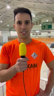 Les paraules de @marccarrasco__ i @queeraalt_12 abans dels partits del cap de setmana!💚🤍