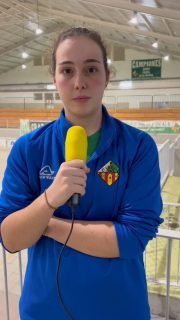 Les paraules de @mariona_chavales79 i @joseloda abans dels partits del cap de setmana!💚🤍