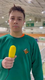 Les paraules de @_.jjooordiii26 abans del partit del cap de setmana!💚🤍