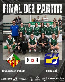 Derrota davant el @chmataro_oficial per 0-3!

Seguim treballant noies!💪🏻💚🤍