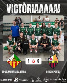 Victòria davant el @reusdeportiuoficial per 1-0!

Gols (x1) @mariona_chavales79 🏑

Seguim treballant noies!💪🏻💚🤍