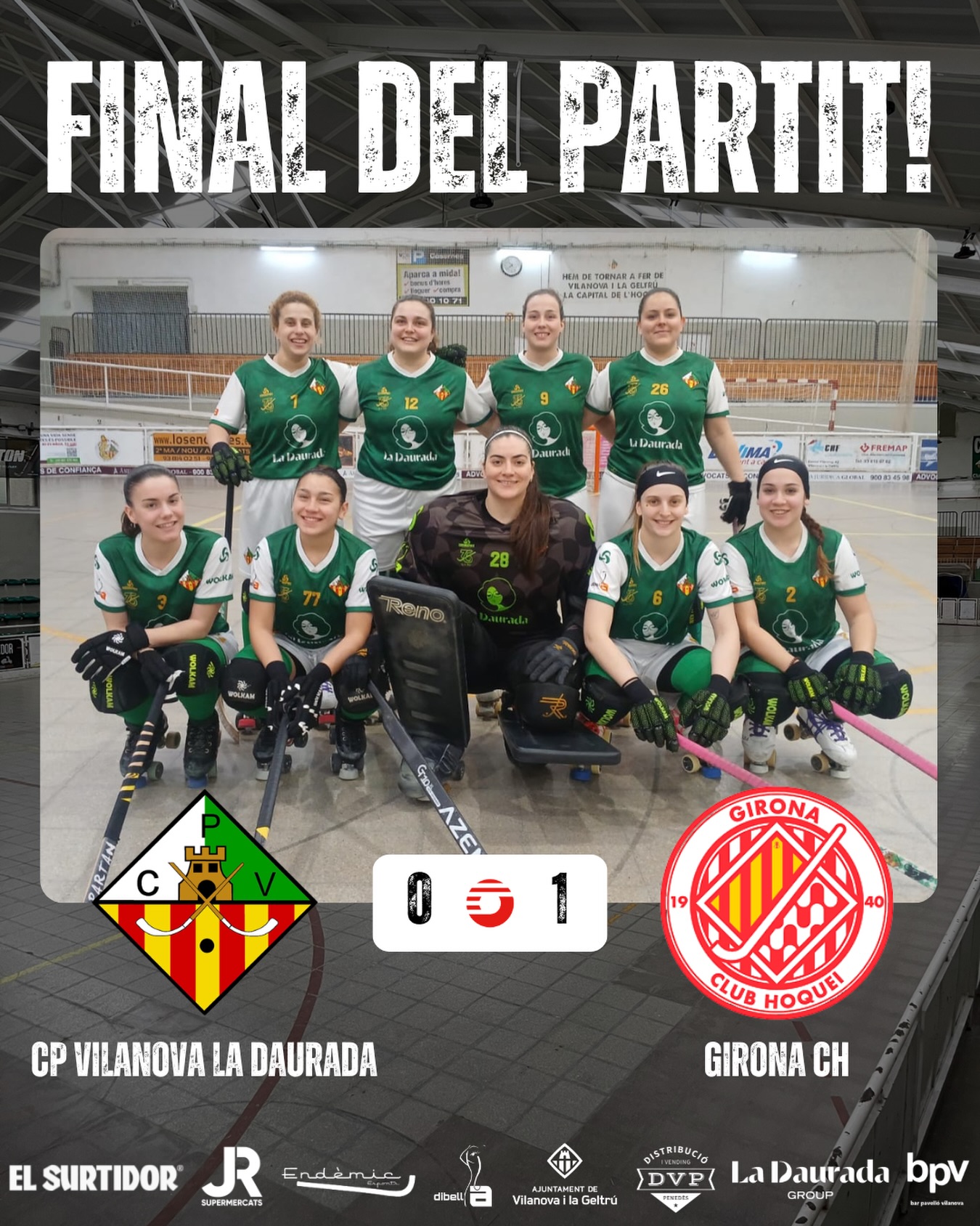 Derrota davant el @girona.ch per 0 - 1!

Seguim treballant noies!💪🏻💚🤍
