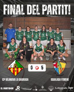 Derrota davant el @igualadafhcp per 0 - 5!

Seguim treballant noies!💪🏻💚🤍
