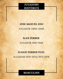💚75 ESSENCIALS🤍

Avui completem el reconeixement als jugadors que han marcat la nostra història amb tres exponents del planter vilanoví. Talent, títols i un sentiment verd-i-blanc que traspassa èpoques:

Jose Manuel Edo (2000-2006): Un jugador de tècnica exquisida i peça clau en l’últim ascens a l’OK Lliga (01/02) i el sots-campionat de la CERS (05/06). Campió del Món B amb la Selecció Catalana i referent internacional en base, una dolència cardíaca el va obligar a retirar-se prematurament el 2006🛡️

Àlex Ferrer (1981-1984): Format a l’Escola Pia Samà, va destacar pel seu gran olfacte golejador. Sots-campió d’Espanya Infantil el 1981, la seva gran projecció el va portar a debutar amb el primer equip sent encara juvenil abans de fitxar pel Noia🏑

Juanjo Ferrer (1970-1974/1975-1978): Un dels grans noms de la nostra història. Campió d’Espanya Infantil (68), Campió aconseguint l’ascens a Divisió d’Honor (73), Campió d’Espanya (76), sots-campió d’Europa (77) i Campió del Món amb l’Absoluta a Oviedo (76). La seva brillant carrera es va truncar per un accident, rebent un emotiu homenatge el 1982🌟