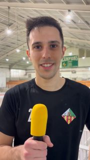 Les paraules de @marccarrasco__ abans del partit del cap de setmana!💚🤍