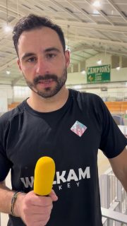 Les paraules de @joan_vazquez7 abans del partit del cap de setmana!💚🤍