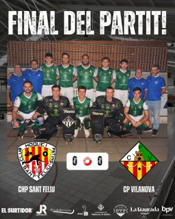 Empat davant el @chpsantfeliu per 0-0!

Seguim treballant nois!💪🏻💚🤍