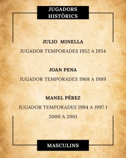 💚75 ESSENCIALS🤍

Seguim honorant els noms que han construït el llegat del Club Patí Vilanova. Avui destaquem tres jugadors que, en èpoques diferents, han defensat la nostra samarreta amb orgull:

Julio Minella (1952-1954): Un jugador històric de la dècada dels 50. Migcampista molt tècnic i regular que va passar per les categories infantil i juvenil del club abans de retirar-se prematurament per motius professionals. Un pioner del nostre hoquei📜

Joan Pena (1968-1989): Una institució. Format a l’Escola Samà, va defensar els nostres colors durant dues dècades. Capità i defensa dels que “es deixaven la pell”, va viure tres ascensos (72/73, 81/82 i 88/89) i va ser Campió de Copa el 76 i sots-campió d’Europa el 77. Amb la selecció espanyola júnior va quedar sots-Campió d’Europa (1975). 
L’afició li va retre un merescut homenatge el 2003⭐

Manel Pérez (1994-1997 i 2000-2001): Un mig amb una tècnica molt depurada i un xut potent que el convertia en un gran golejador. Va arribar al club en edat juvenil i, sent jugador verd-i-blanc, es va proclamar Campió d’Europa Juvenil amb la selecció el 1995🚀

Gràcies per fer gran el Patí!💚