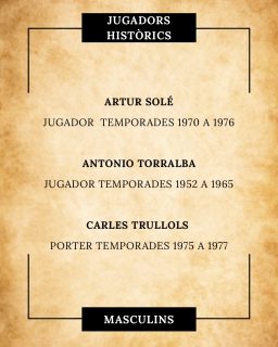 💚75 ESSENCIALS🤍

Avui, la nostra sèrie d’homenatges es vesteix de gala per recordar tres figures gegantines del Club Patí Vilanova:

Artur Solé “Arturu” (1970-1976): El defensa total. Conegut per la seva força i uns marcatges perfectes que anul·laven els millors davanters rivals. Suplia la tècnica amb una entrega i un cor immensos. Peça fonamental de l’ascens a Divisió d’Honor (72/73) i de l’històric Campionat d’Espanya aconseguit la temporada 75/76 💪🛡️

Antonio Torralba (1952-1965): Una de les màximes figures de la nostra història i un gran impulsor de la base. Debutant amb 17 anys, va ser clau en els dos primers ascensos històrics (2a divisió 54/55 i 1a divisió 57/58). Autor del gol de la victòria a la final del Campionat d’Espanya de 1964 a A Coruña, Campió de Catalunya (64), Campió Torneig Internacional a San Juan (64) i Campió del Món amb la Selecció Espanyola el 1966. Un davanter irrepetible 🎯🏆

Carles Trullols (1975-1977): Simplement, un dels millors porters de la història de l’hoquei patins. Una llegenda absoluta de l’esport mundial que va defensar la nostra porteria amb una majestuositat i uns reflexos sobrenaturals. Amb el Patí, va ser subcampió de Lliga Divisió Honor (75/76), Campió Copa Generalísimo (75/76) i subcampió d’Europa (76/77). Un monstre sota els pals que ho va guanyar tot, inclosos 4 Mundials (70/72/76 i 80) i 4 Europeus amb la Selecció (69/79/81 i 83)🧤🏆

Tres noms que formen part de la nostre història!