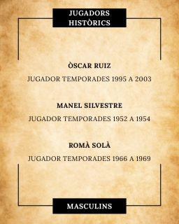 💚75 ESSENCIALS🤍

Continuem el nostre viatge pels 75 anys d’història del Club Patí Vilanova recordant tres figures que, cadascuna en la seva època, han deixat una empremta inesborrable:

Òscar Ruiz (1995-2003): Un jugador “de casa” que va encarnar els valors del club: disciplina, esforç i compromís innegable. Després de formar-se a la base, va arribar al primer equip per ser protagonista de l’últim ascens a l’OK Lliga (2001/2002), aconseguint també el sots-campionat de la lliga regular. Un exemple de superació des del planter🙌🏻

Manel Silvestre (1952-1954): Un autèntic pioner del nostre hoquei. Jugador històric de la dècada dels 50 en categories de base, va haver de retirar-se prematurament. La seva passió, però, el va portar a seguir vinculat al club com a entrenador de base als anys 60 i com a directiu i delegat als 2000. Una vida dedicada al Patí! 📜

Romà Solà (1966-1969): La definició d’efectivitat i regularitat a la pista. Un defensa d’aquells que potser no busquen el protagonisme, però que són imprescindibles per a qualsevol equip. Va ser peça clau en el títol de Campió d’Espanya (1968) i el sots-campionat (1967). A més, va aixecar la Copa de les Nacions amb la selecció el 1967 a Montreaux🏆

Tres històries, tres èpoques, un mateix sentiment verd-i-blanc!💚🤍