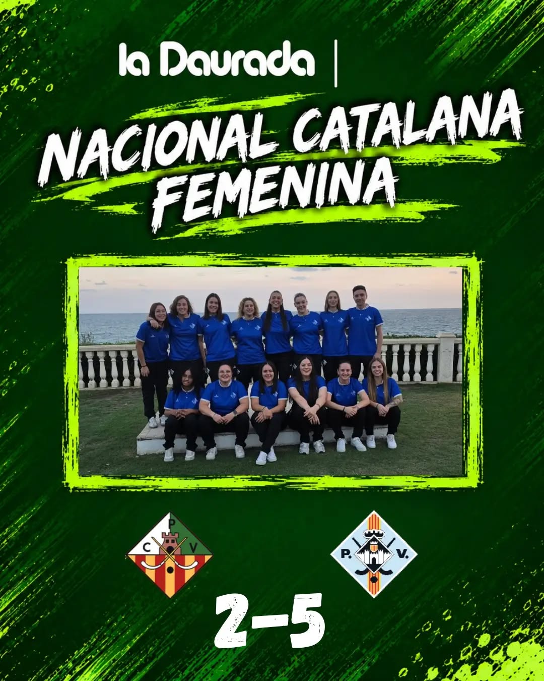 ✍️ Derrota davant del @cpvilafranca del Nacional Catalana Femení.
🏑 Gols de @mcordoba7 i @lubamuro_77